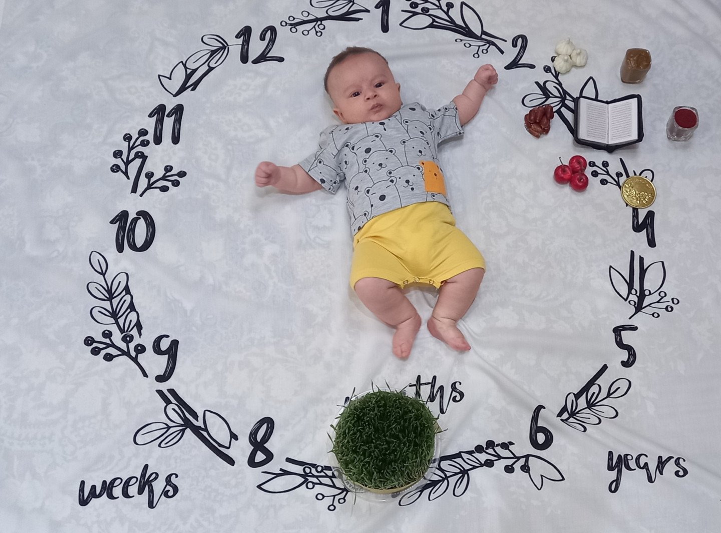 سه ماهگی نوزاد هامین قلاوند