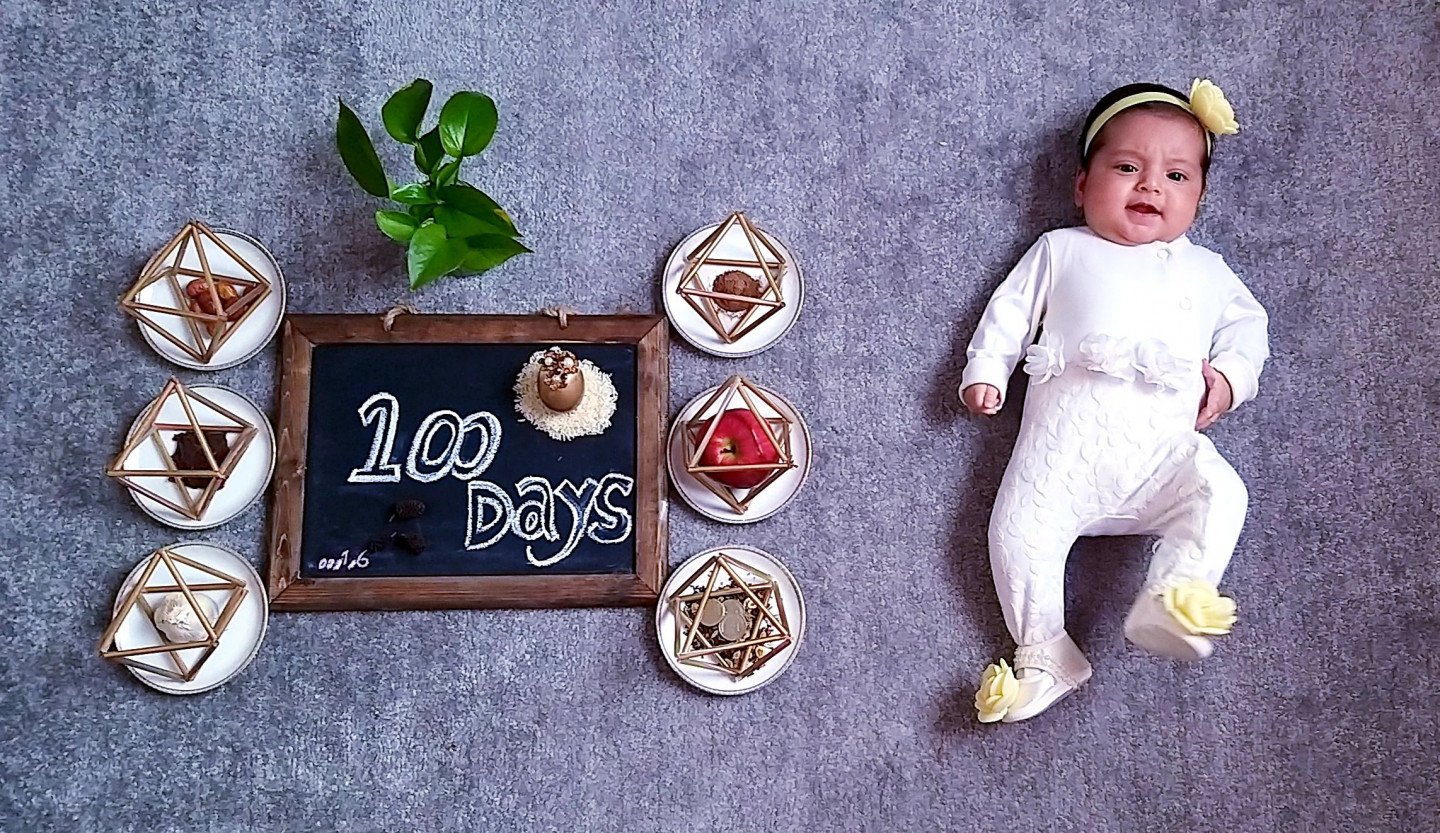 سه ماهگی نوزاد گیسو خرسندی