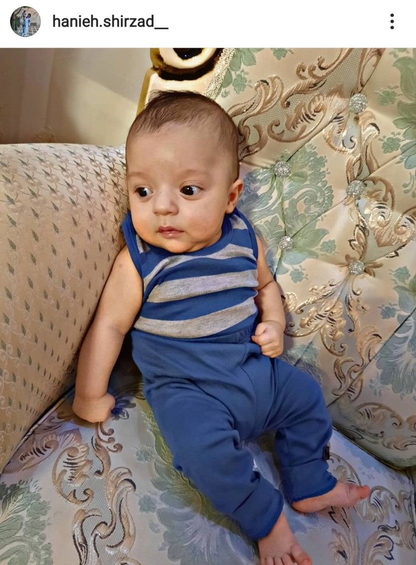 عکس نوزاد پسر طاها ناظمی فر