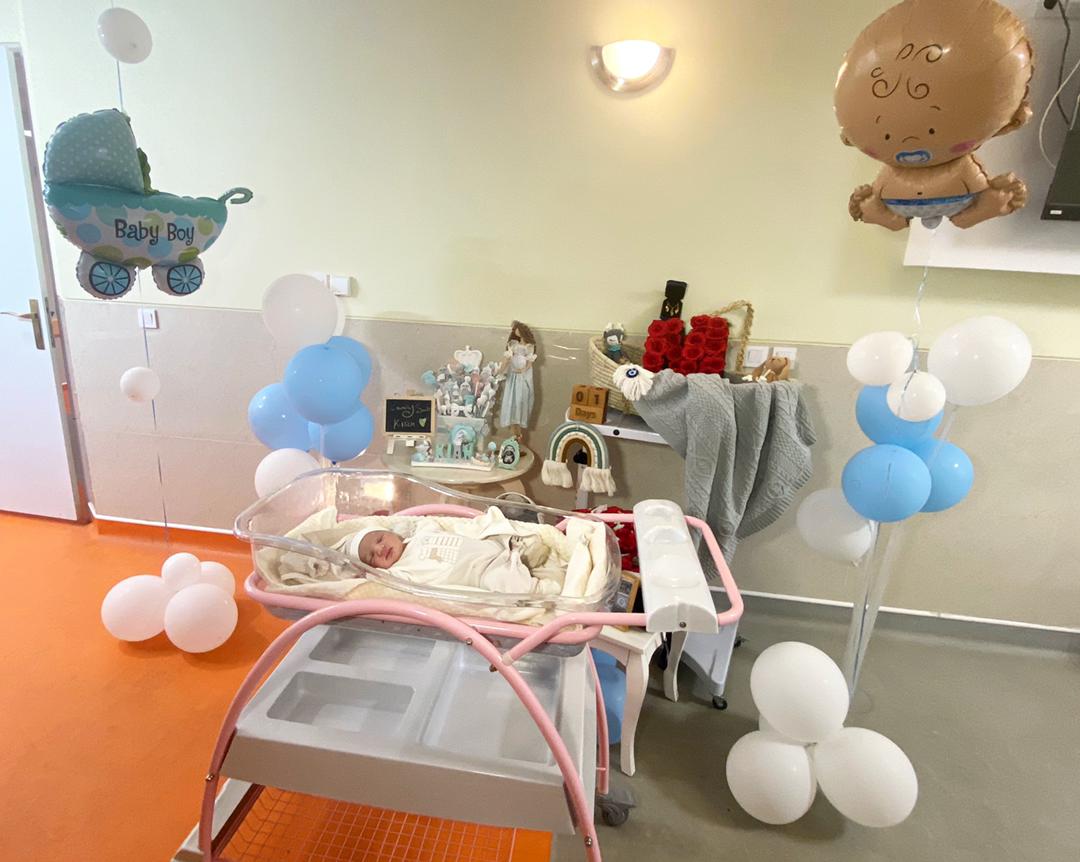 متولد شدن نوزاد كيان ميرعرب رضي