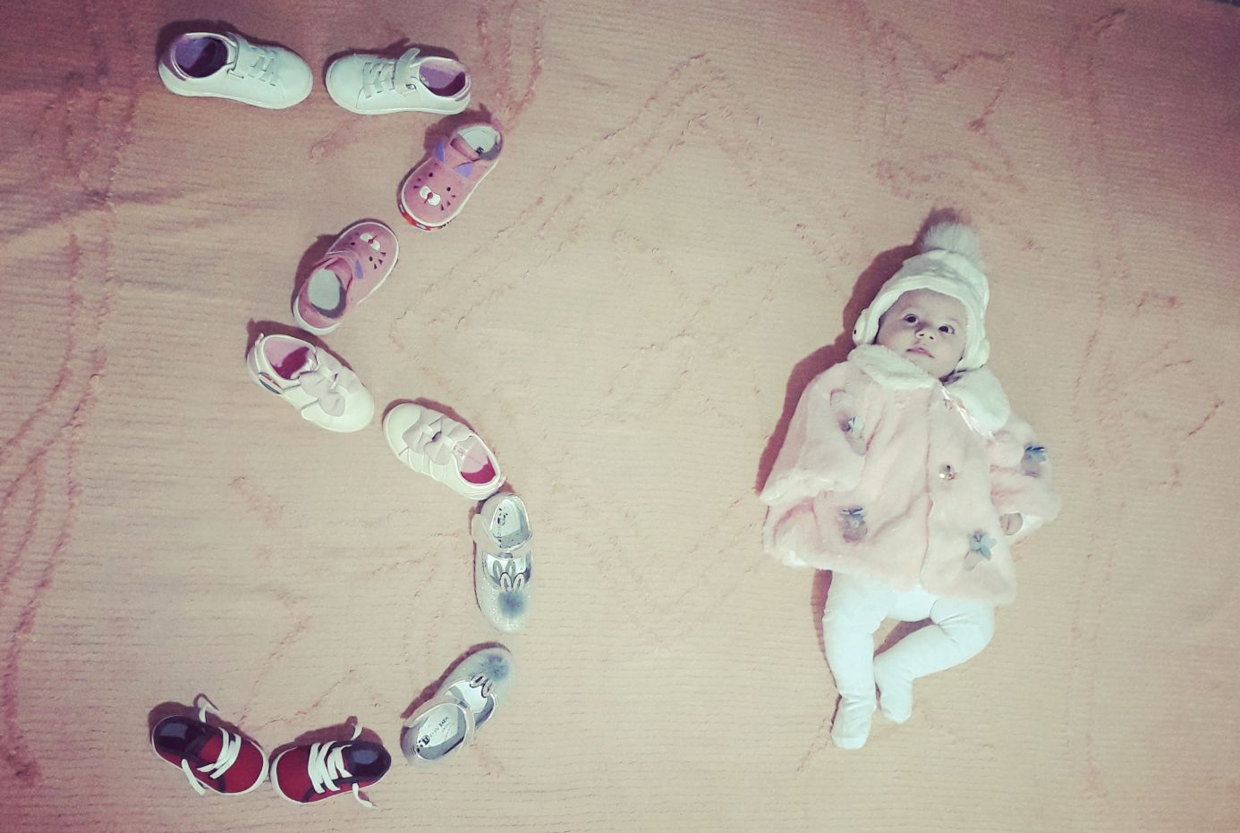 تم عکس زمستانی نوزاد آروشا کایگانی