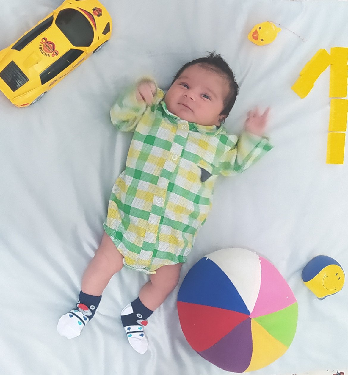 یک ماهگی نوزاد رایان شعبانزاده