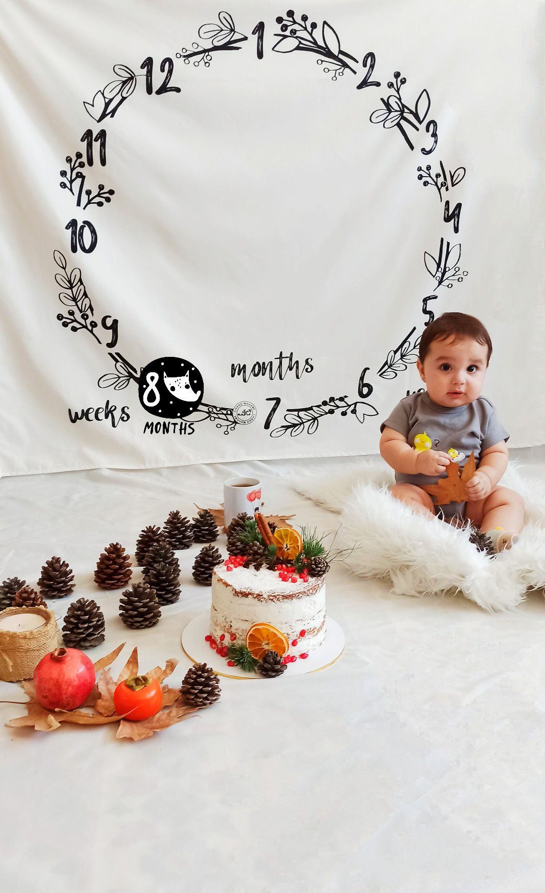 تم عکس پاییزی نوزاد نیکان لشکری