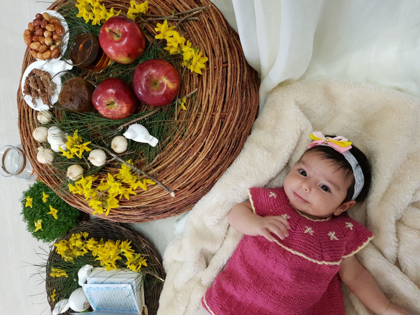 دو ماهگی نوزاد دلارام کریمی