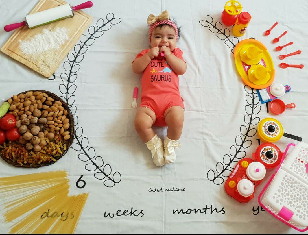 شش ماهگی نوزاد دلارام کریمی