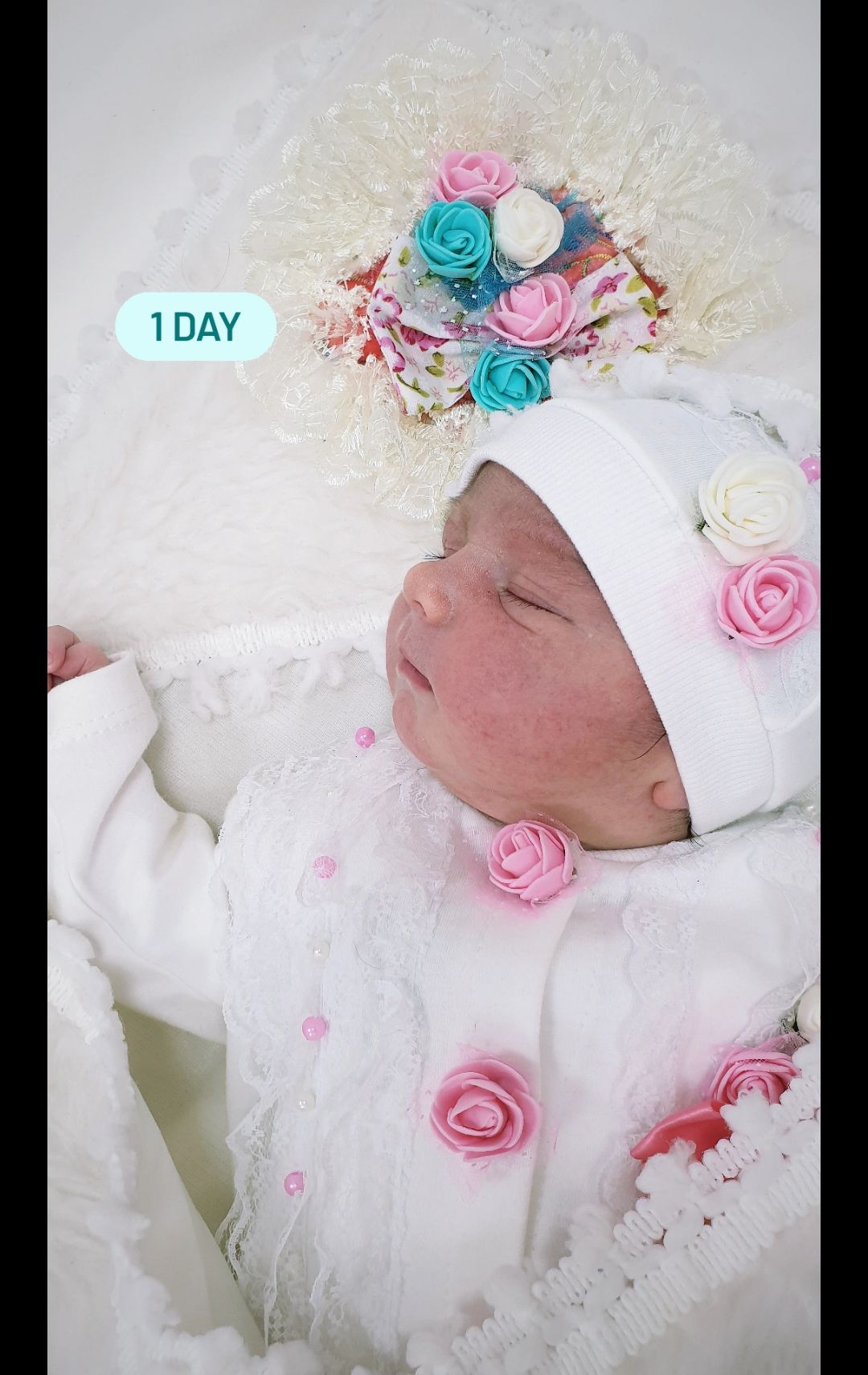 عکس نوزاد دختر دلارام کریمی