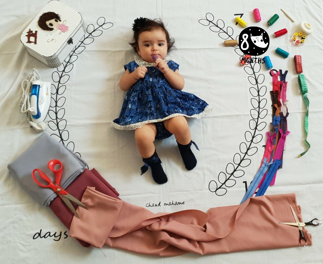 هفت ماهگی نوزاد دلارام کریمی