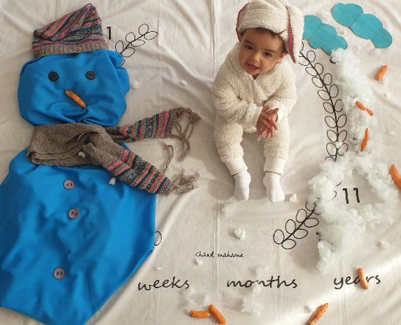 یازده ماهگی نوزاد دلارام کریمی