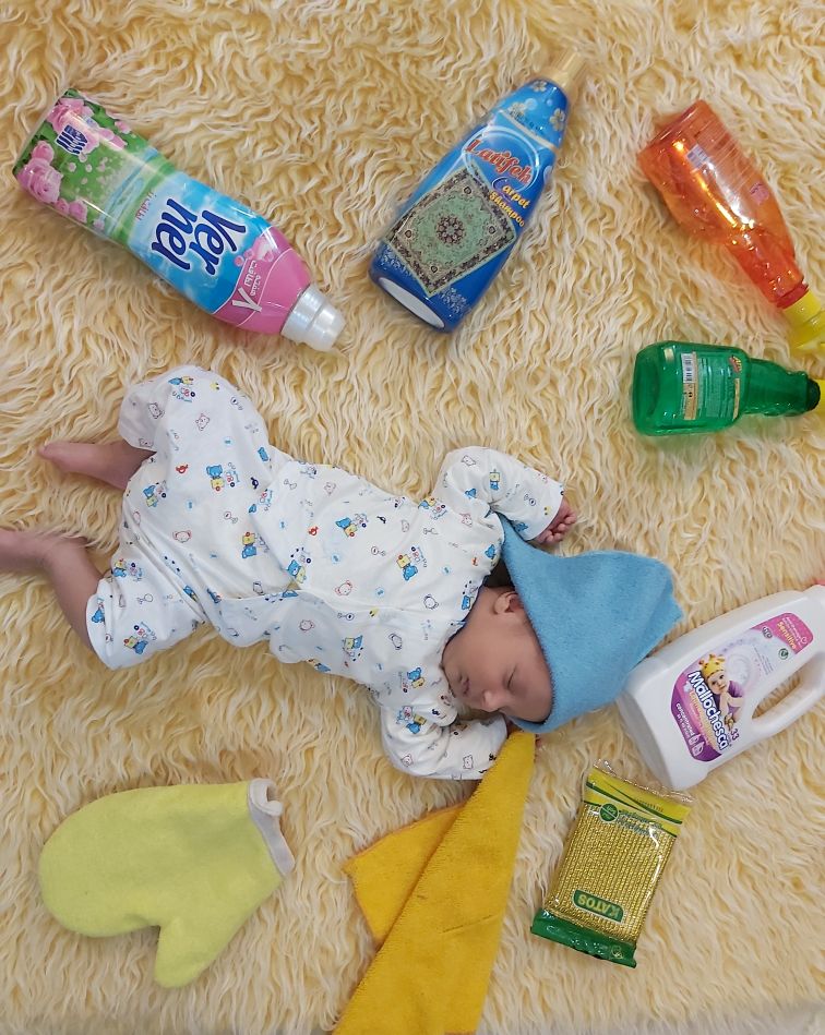 اولین حمام رادین خالقی