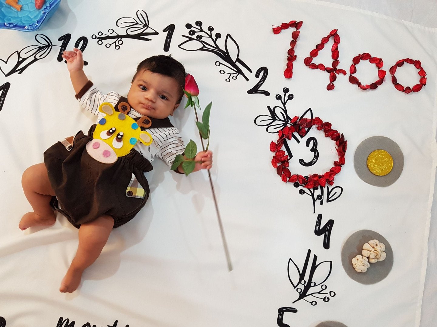 سه ماهگی نوزاد بنیامین ربیعی