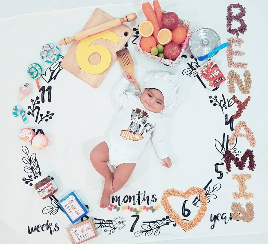 شش ماهگی نوزاد بنیامین ربیعی