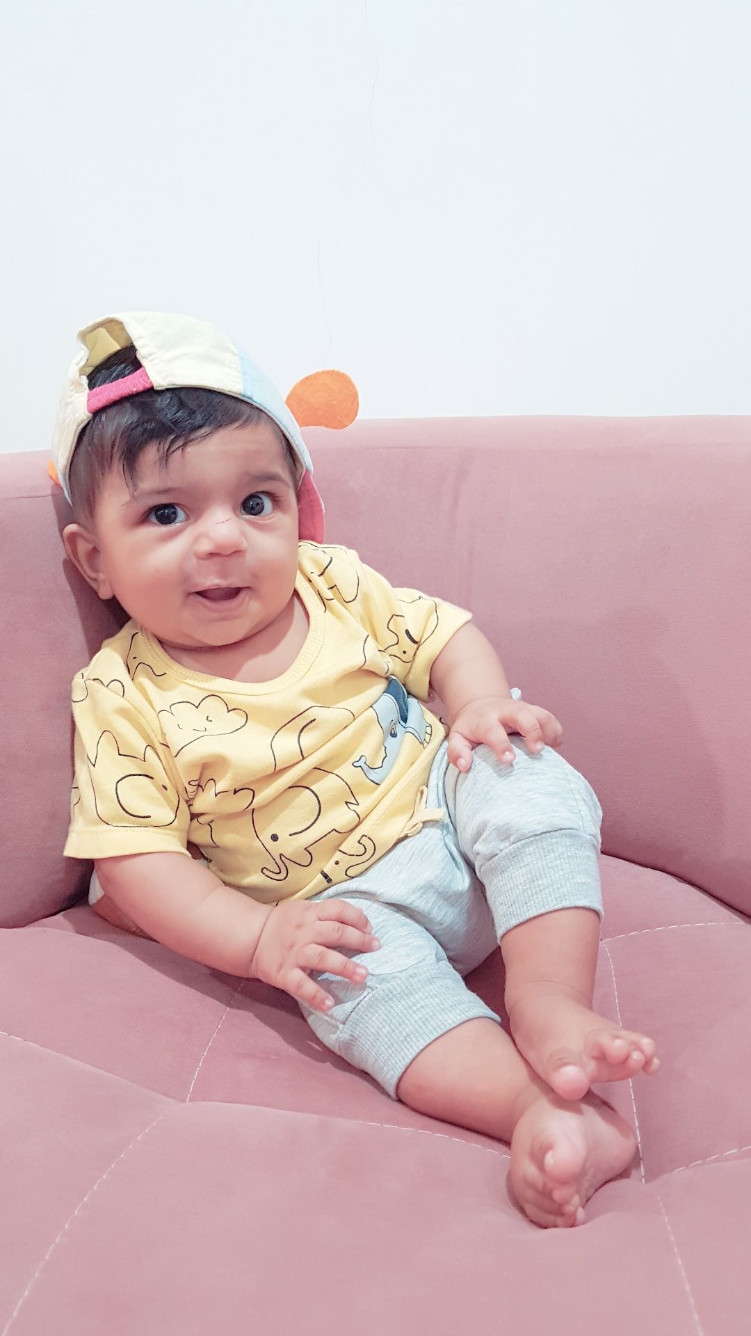 تم عکس تابستانی کودک بنیامین ربیعی