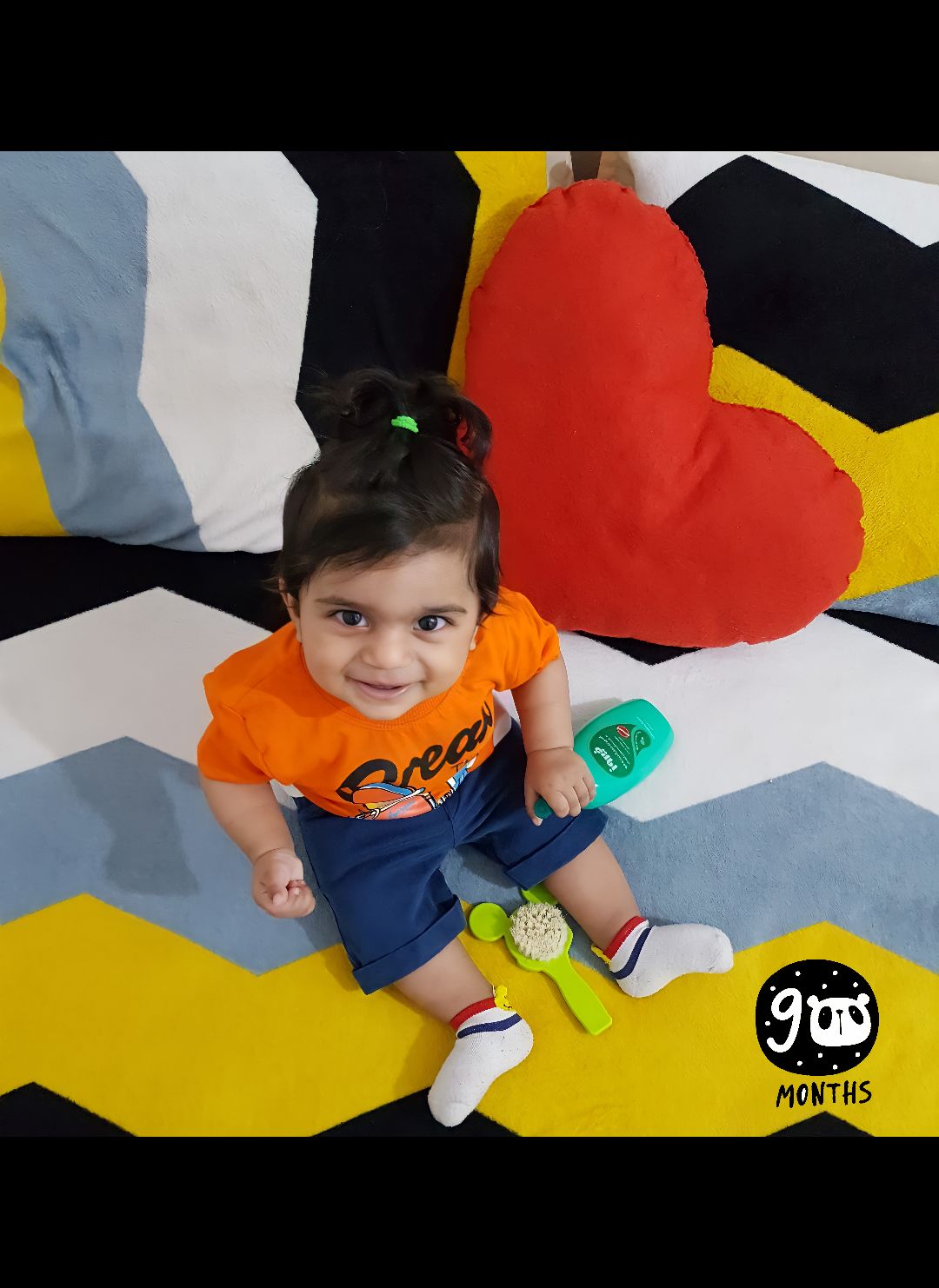 نه ماهگی نوزاد بنیامین ربیعی