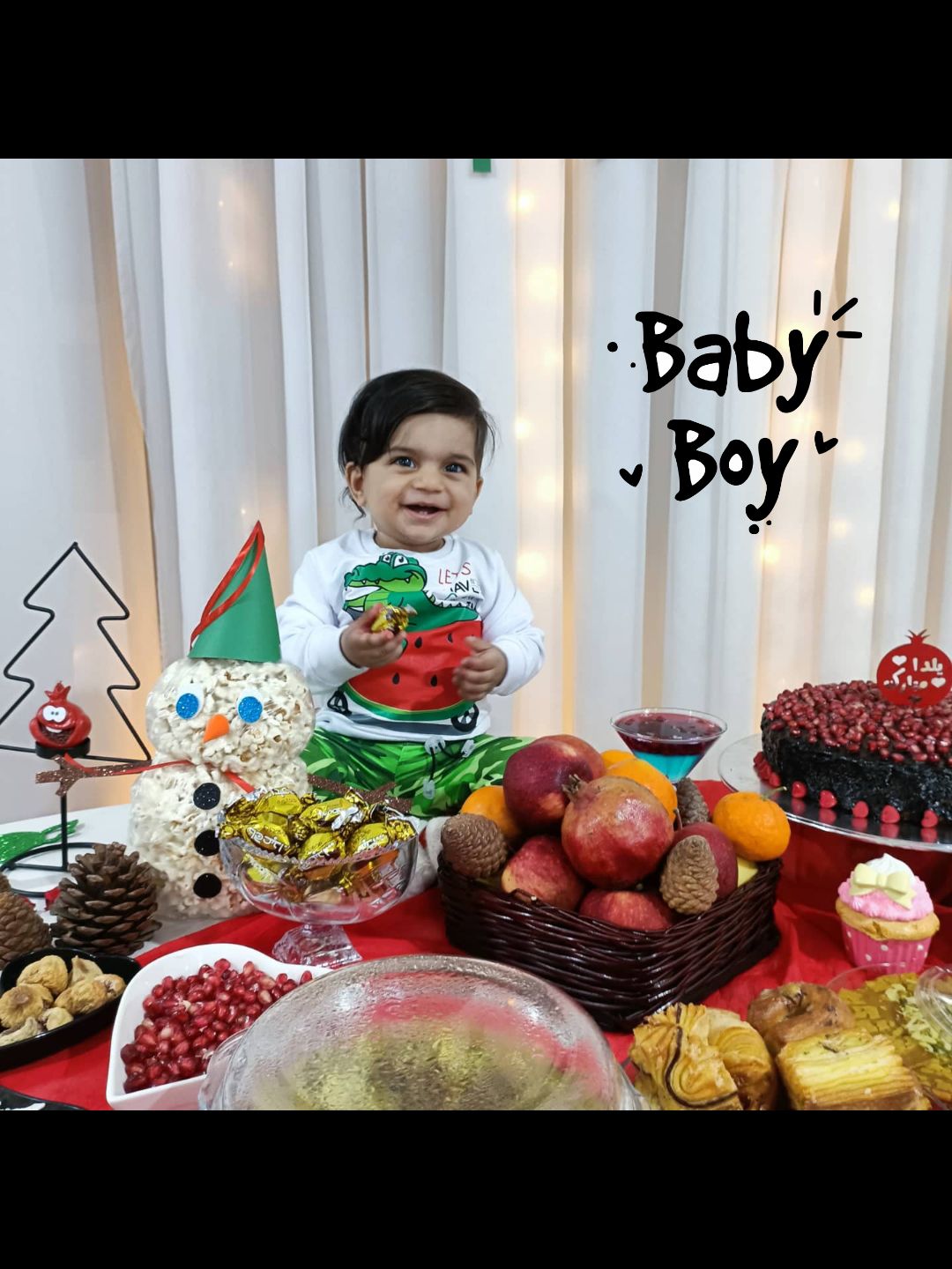 عکاسی با میوه بنیامین ربیعی