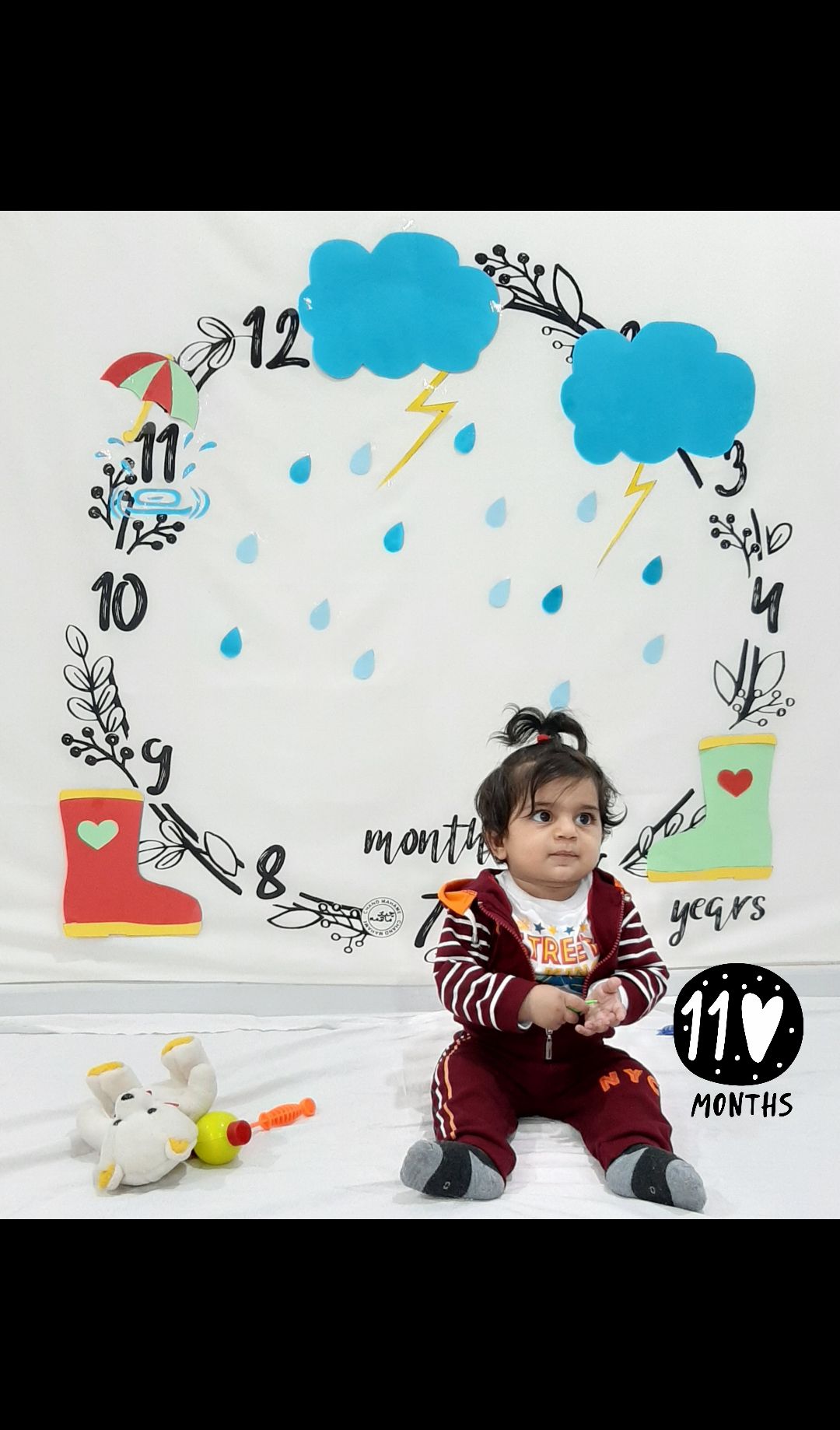 یازده ماهگی نوزاد بنیامین ربیعی