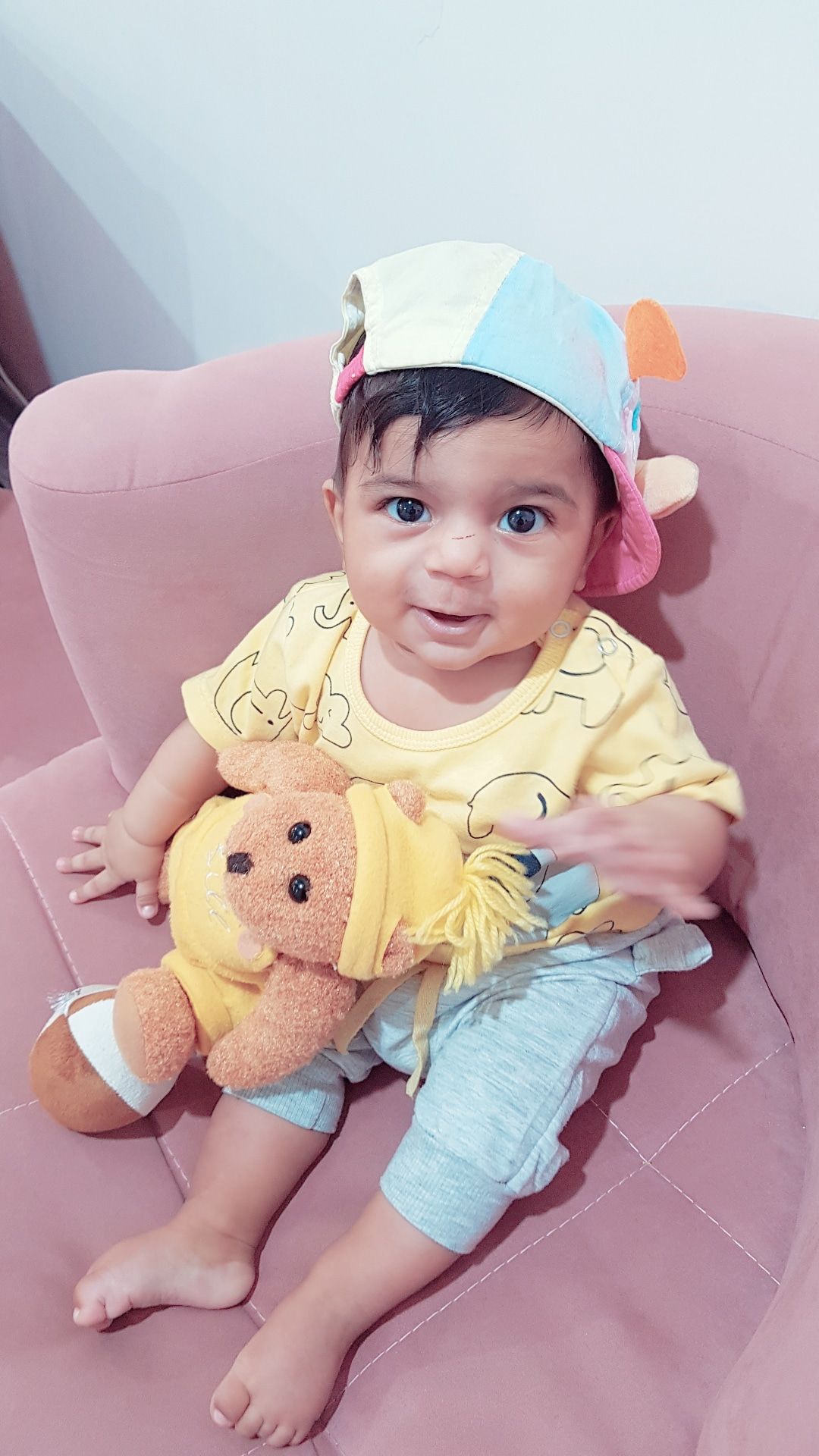 تم عکس تابستانی کودک بنیامین ربیعی