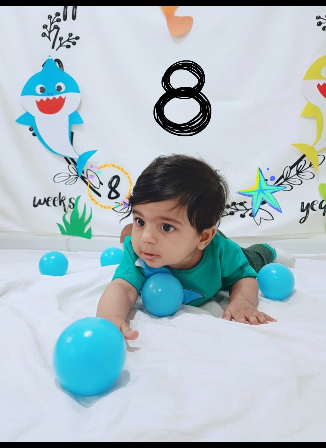 هشت ماهگی نوزاد بنیامین ربیعی