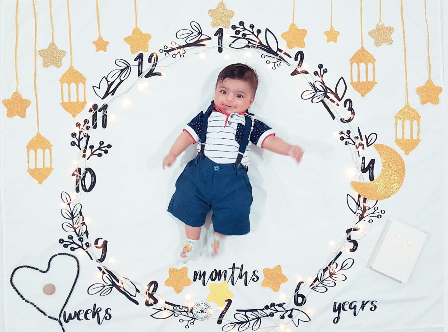 چهار ماهگی نوزاد بنیامین ربیعی