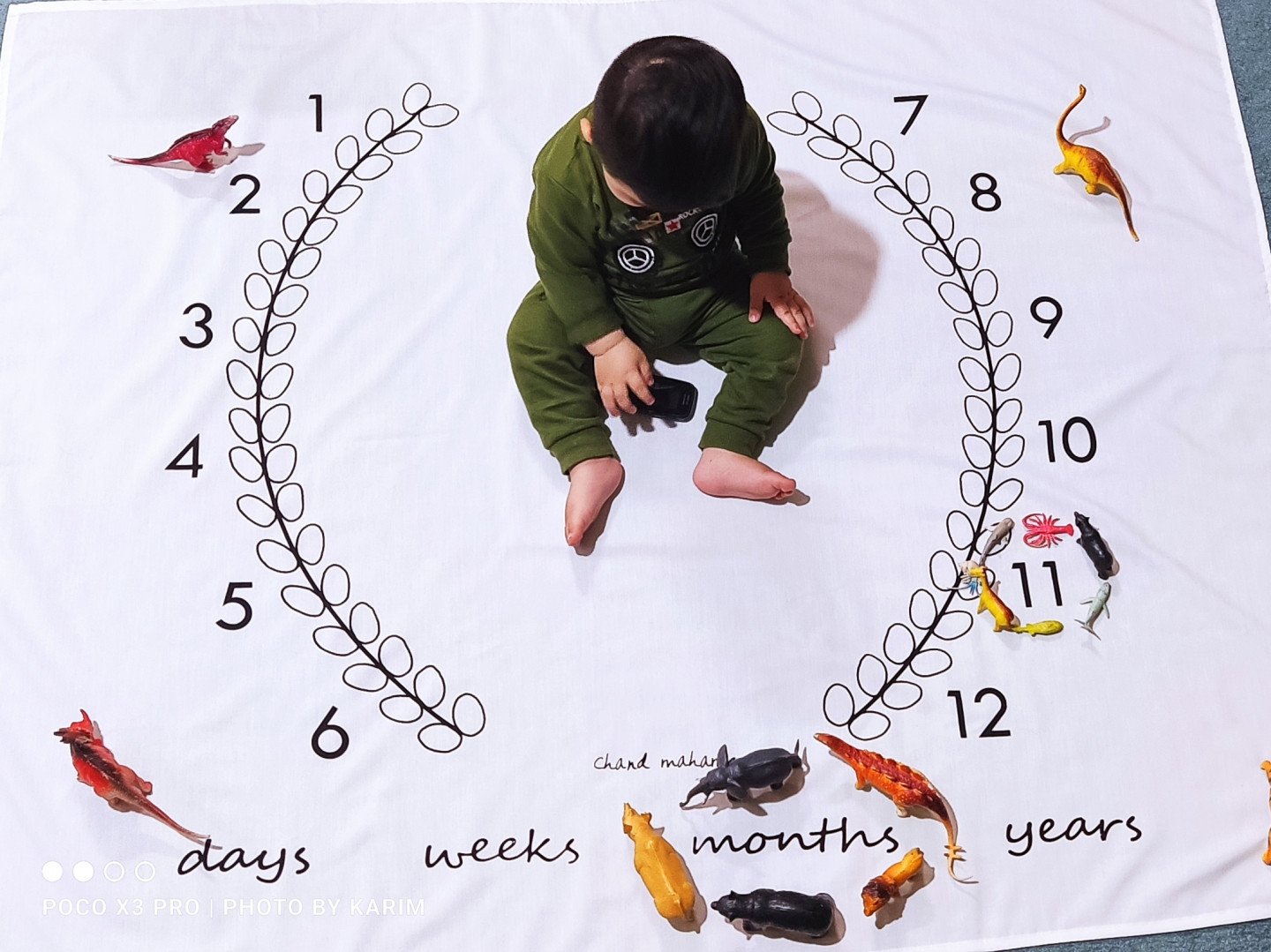 یازده ماهگی نوزاد محمد حسین مهری