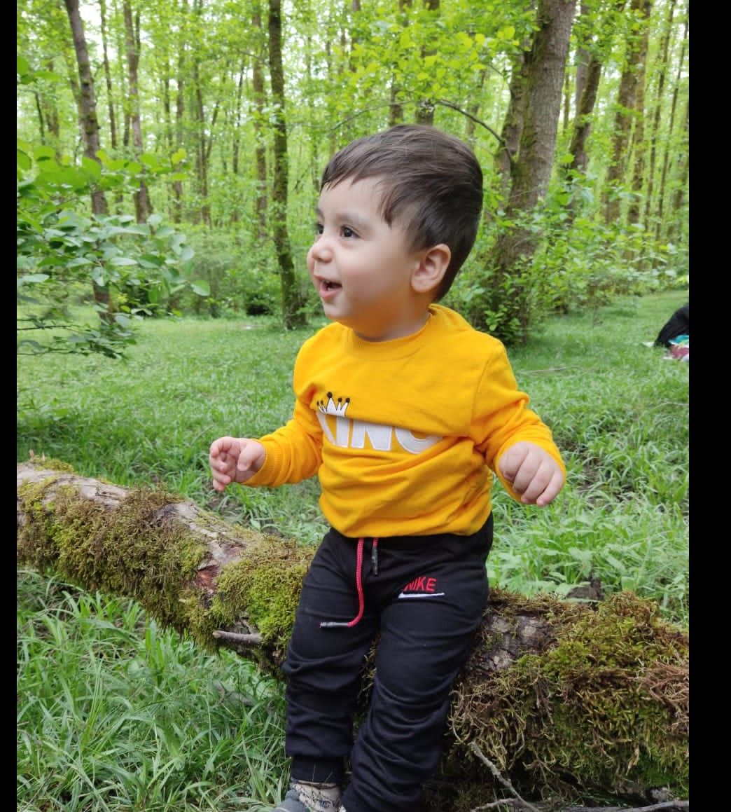 تم عکس بهاری کودک محمد حسین مهری