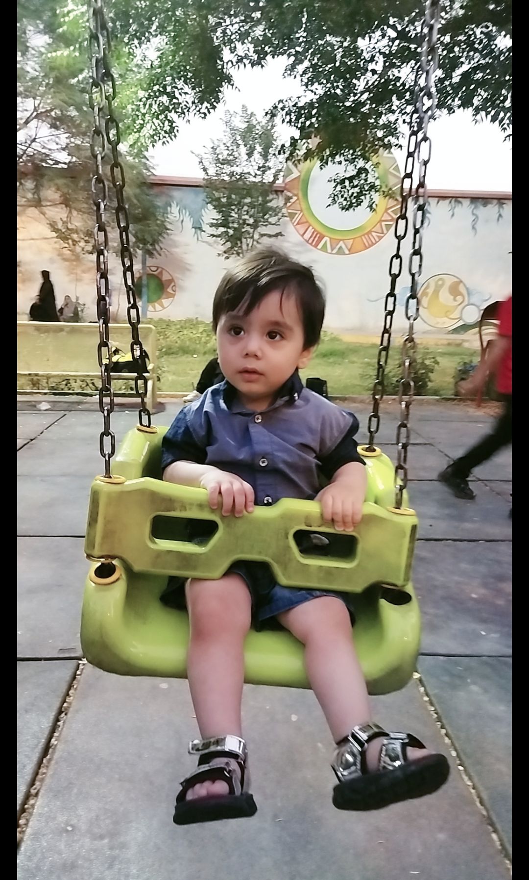 چهارده ماهگی_کودک محمد حسین مهری