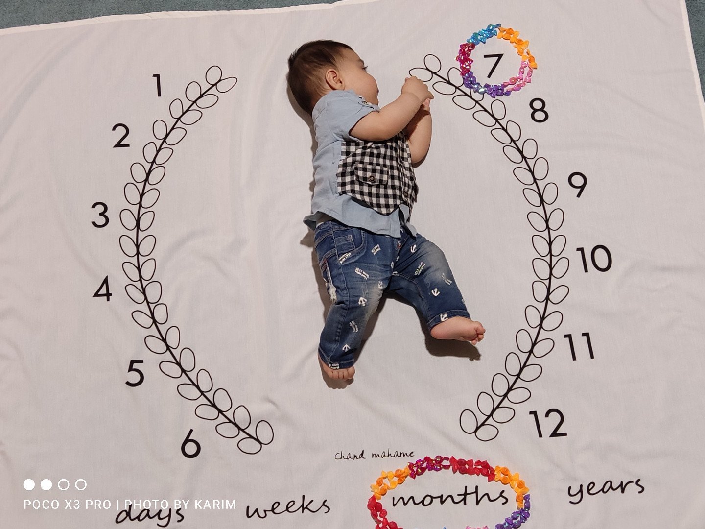 هفت ماهگی نوزاد محمد حسین مهری