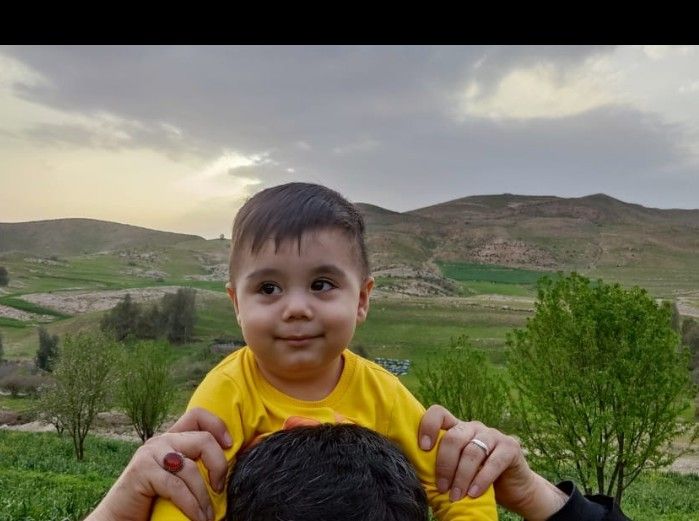 یازده ماهگی نوزاد محمد حسین مهری