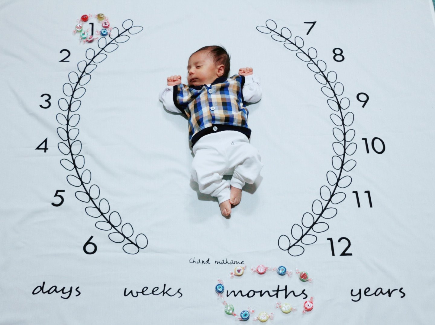 یک ماهگی نوزاد محمد حسین مهری