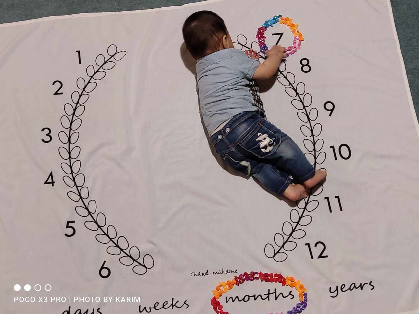 هفت ماهگی نوزاد محمد حسین مهری