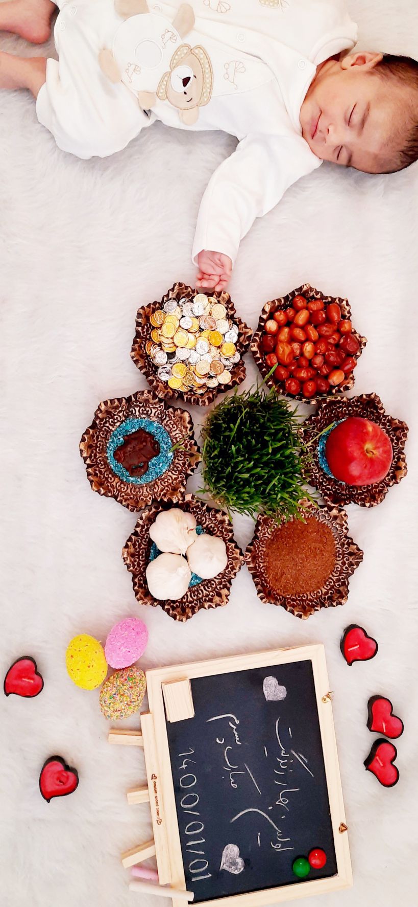 یک ماهگی نوزاد امیرمحمد حسین زاده