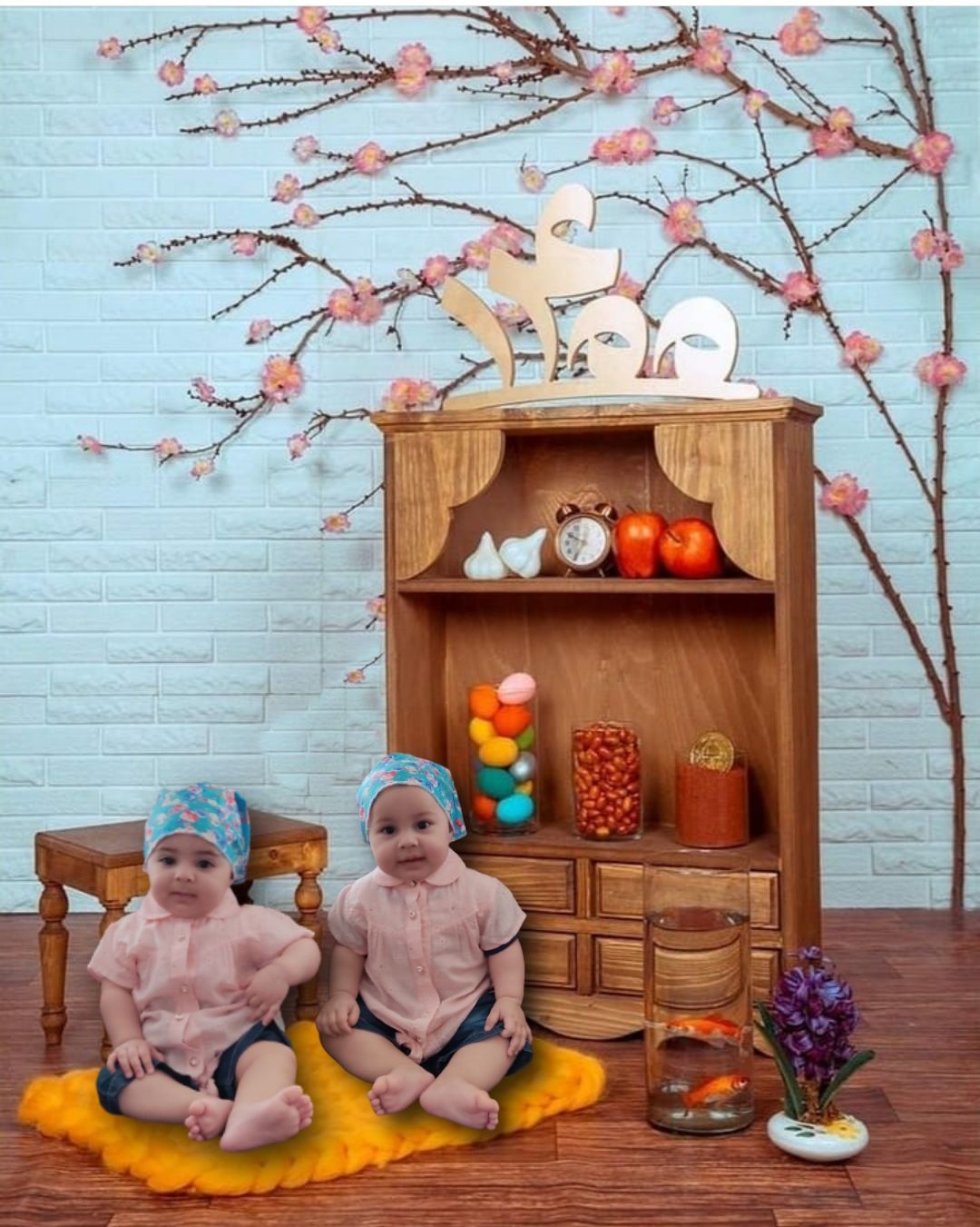 هشت ماهگی نوزاد هاناوهیدانجفی بهار