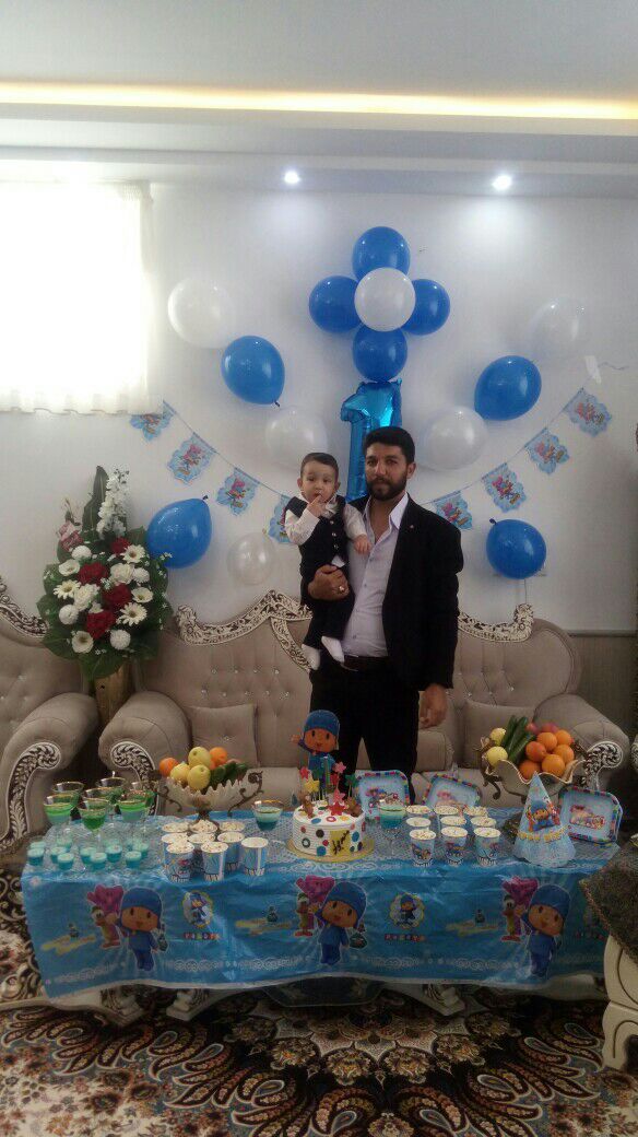 تولد یک سالگی کودک محمدجوادخرده دان