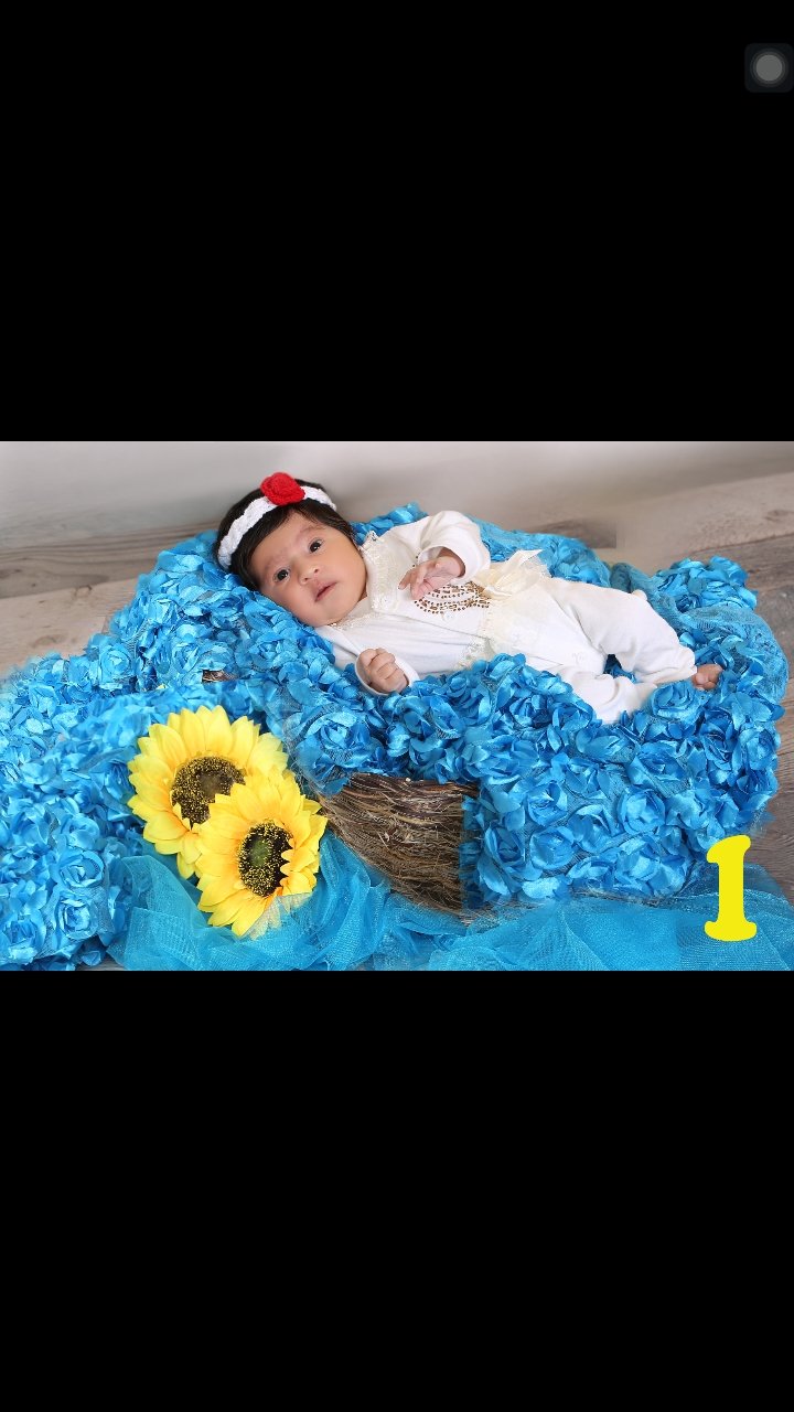 یک ماهگی نوزاد النا اکبری