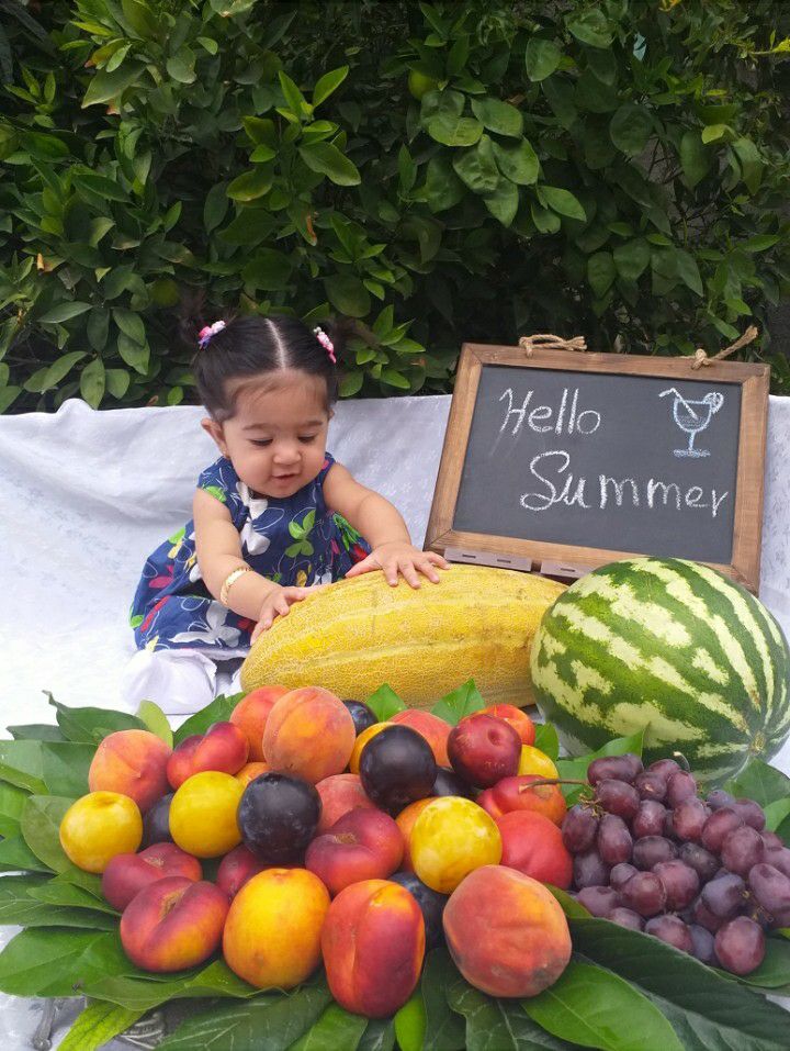 تم عکس تابستانی کودک النا اکبری