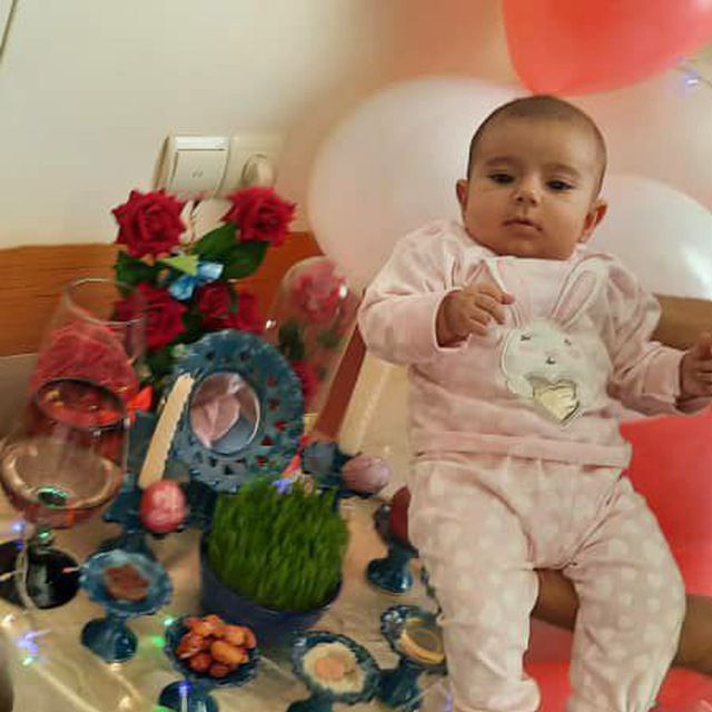 سه ماهگی نوزاد بنیتا غفاری
