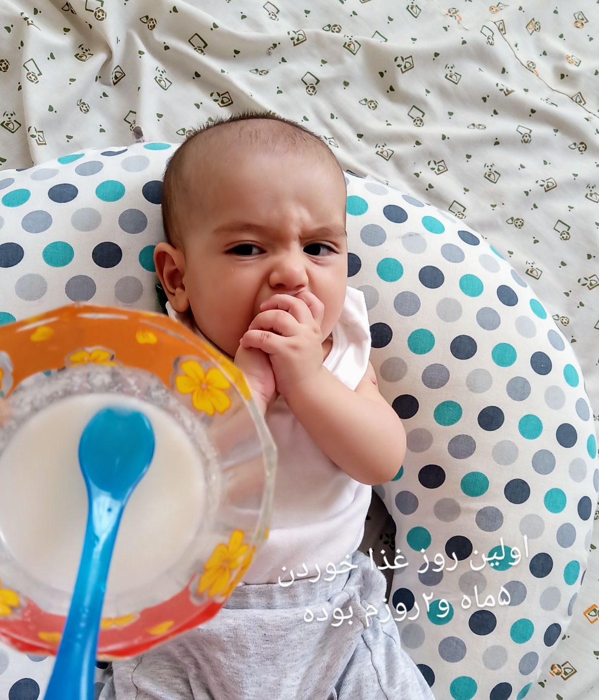 پنج ماهگی نوزاد محمد ماهان قاسمی