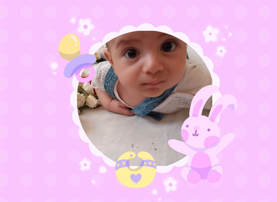 شروع غذای کمکی محمد ماهان قاسمی