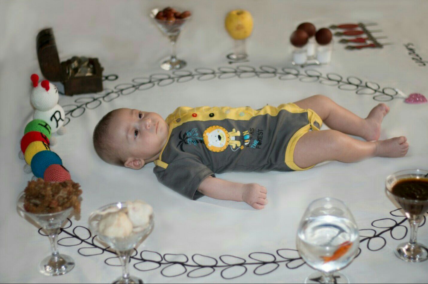 سه ماهگی نوزاد سپهر طاهرخانی