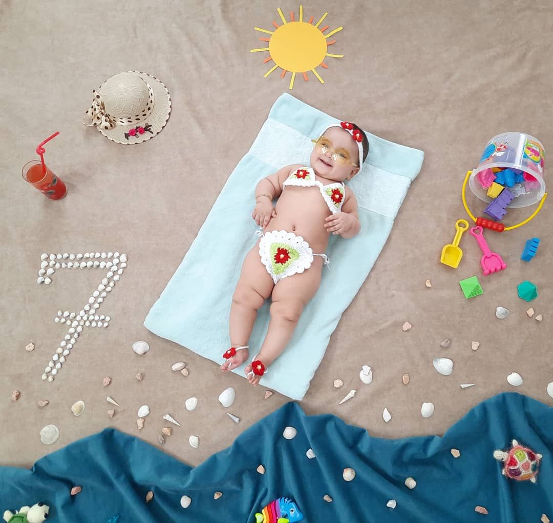 تم عکس تابستانی کودک مهرسامحمدی