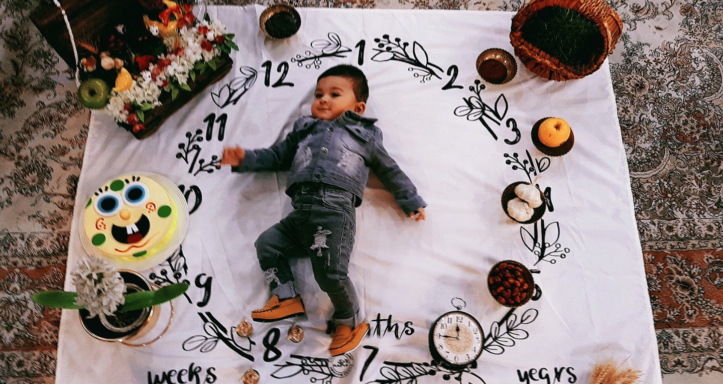 هشت ماهگی نوزاد حسین احمدی