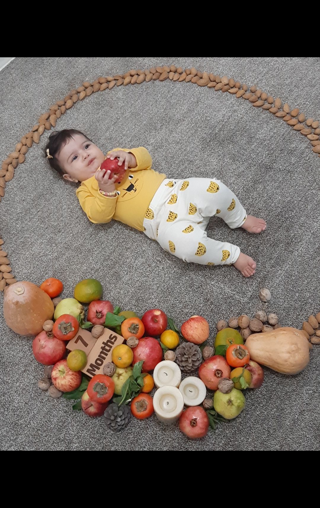 تم عکس پاییزی نوزاد ماهور سلگی