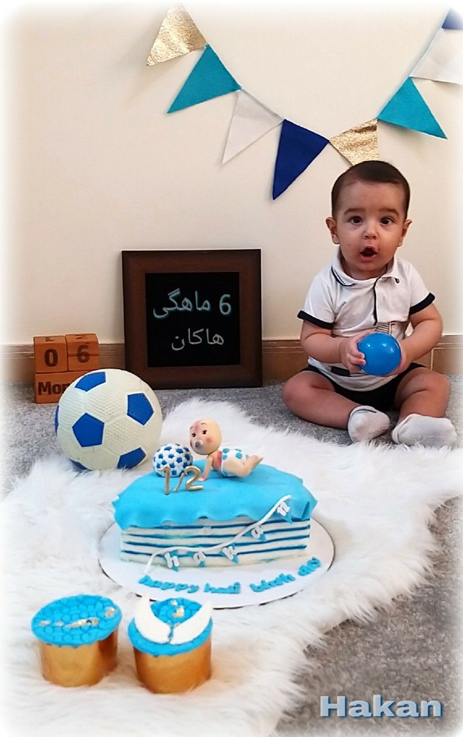 پنج ماهگی نوزاد هاکان