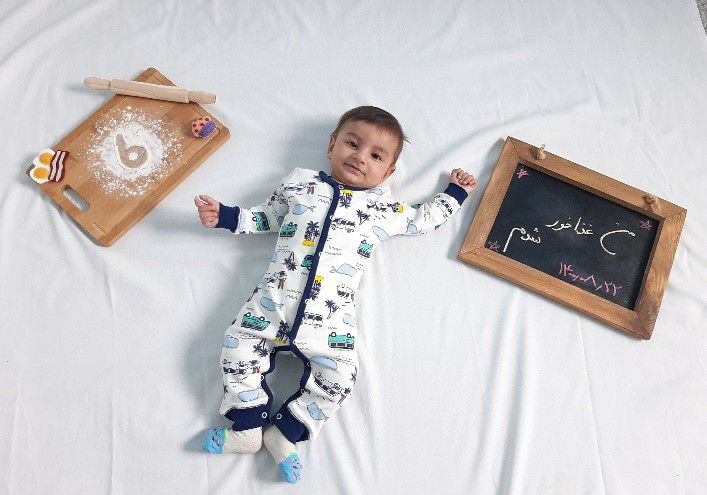 شش ماهگی نوزاد آرتان حامدی