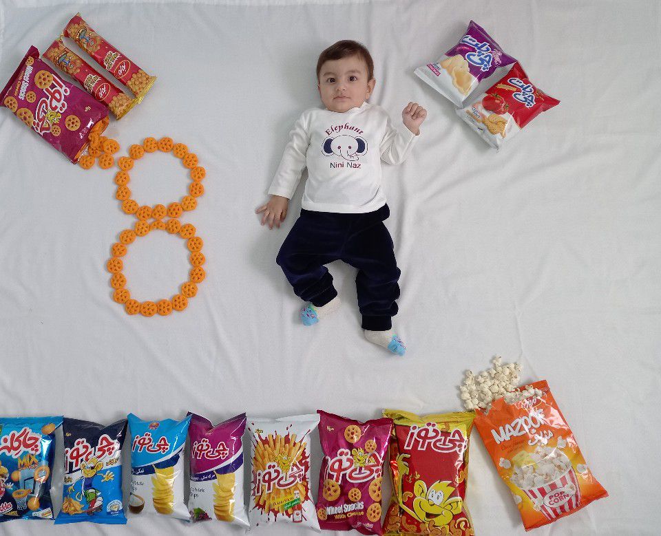 هشت ماهگی نوزاد آرتان حامدی