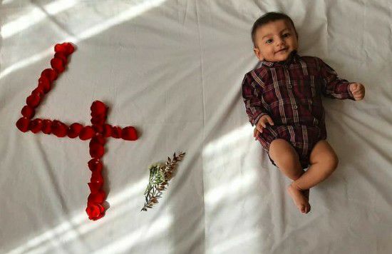 چهار ماهگی نوزاد آرتان حامدی