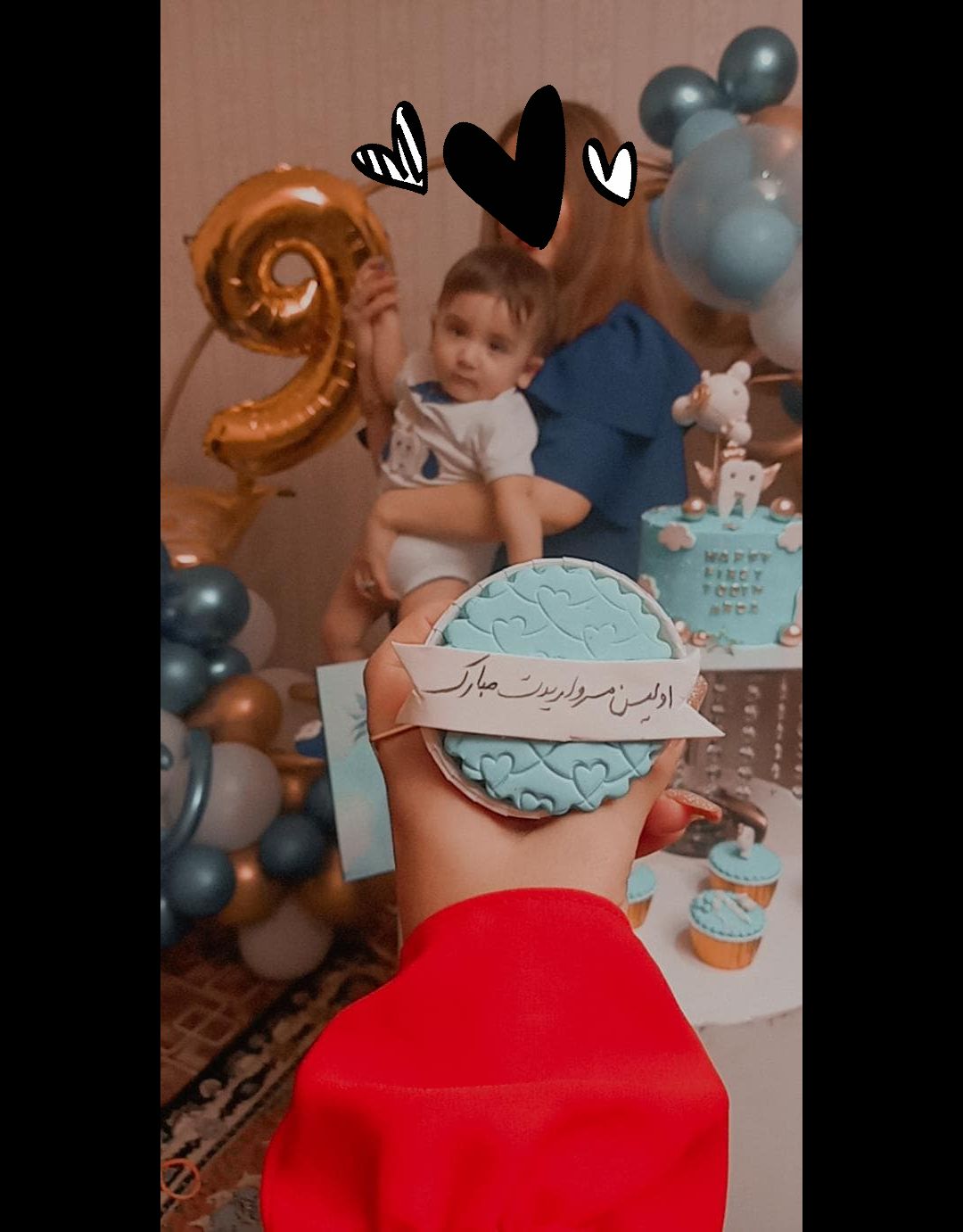 نه ماهگی نوزاد Arda paşam?