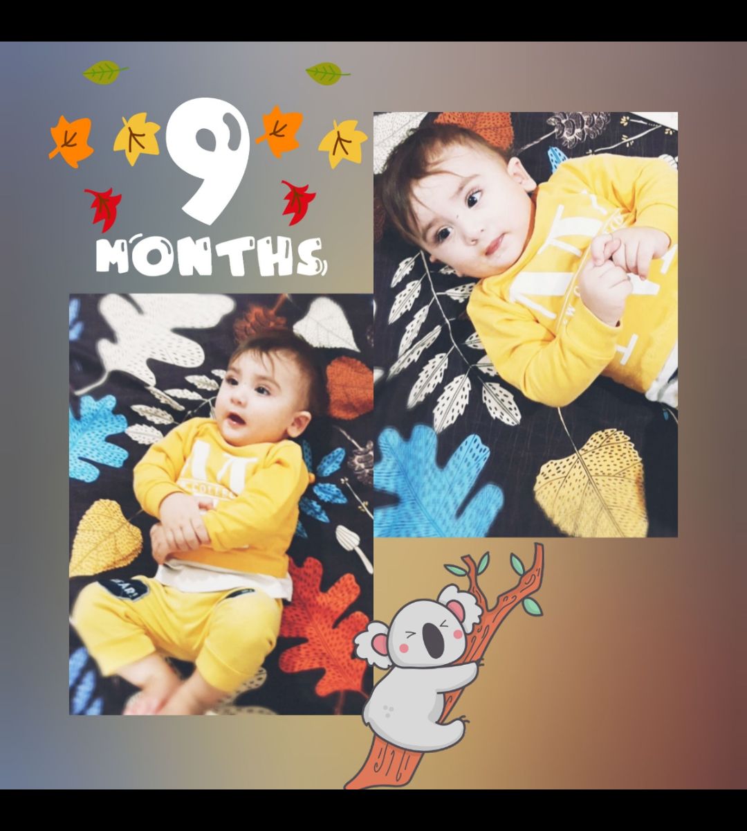 نه ماهگی نوزاد Arda paşam?