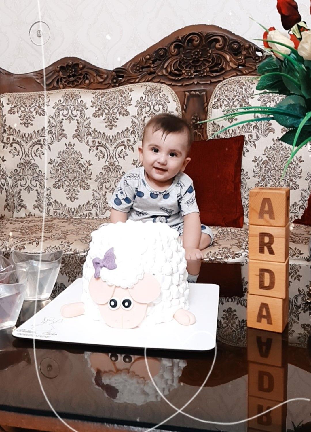 اولین نشستن نوزاد Arda paşam?