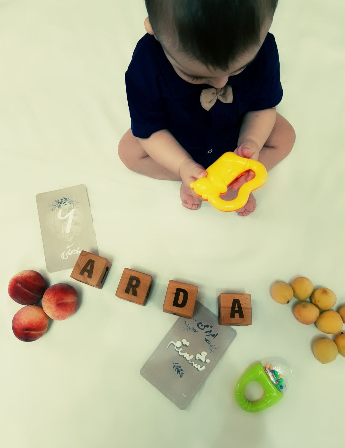 اولین نشستن نوزاد Arda paşam?