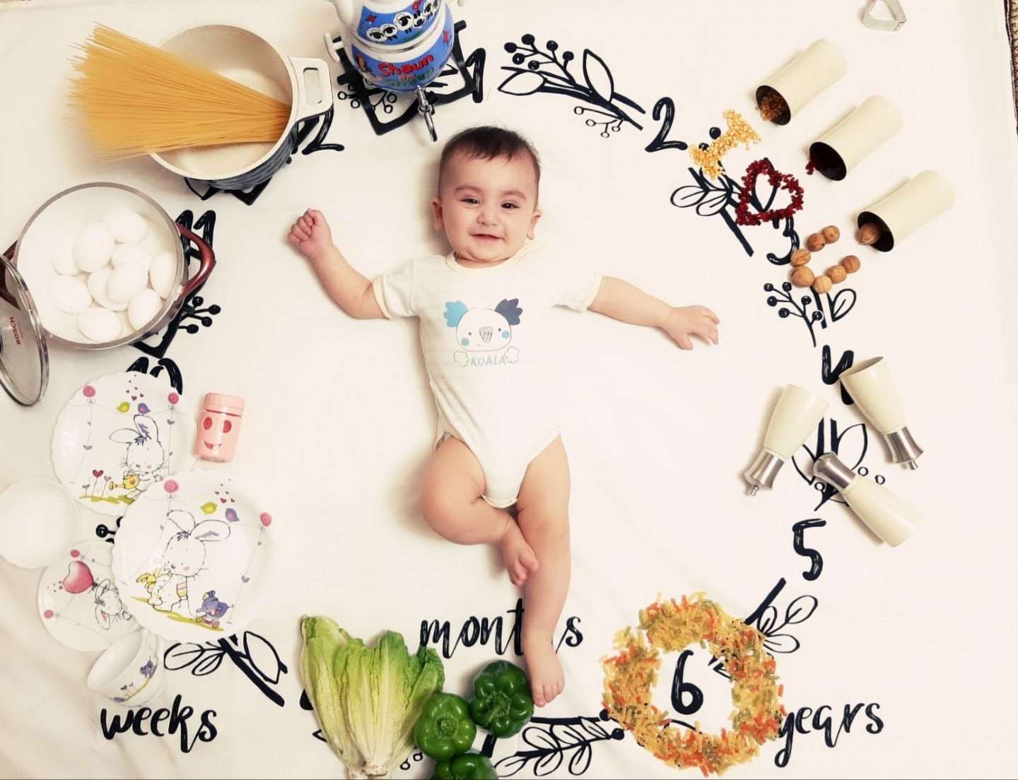 شش ماهگی نوزاد Arda paşam?